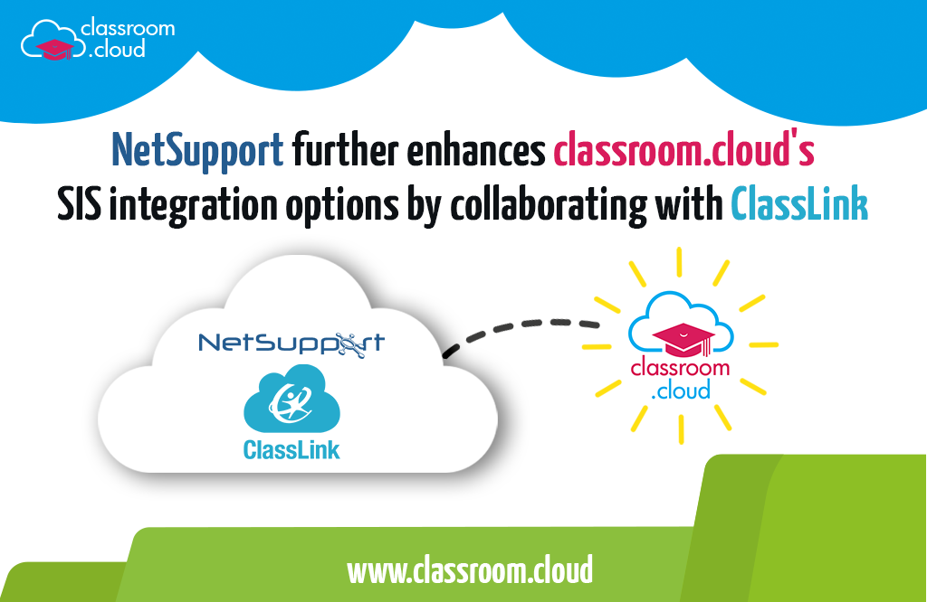 NetSupport further enhances classroom.cloud’s SIS integration options by collaborating with ClassLink